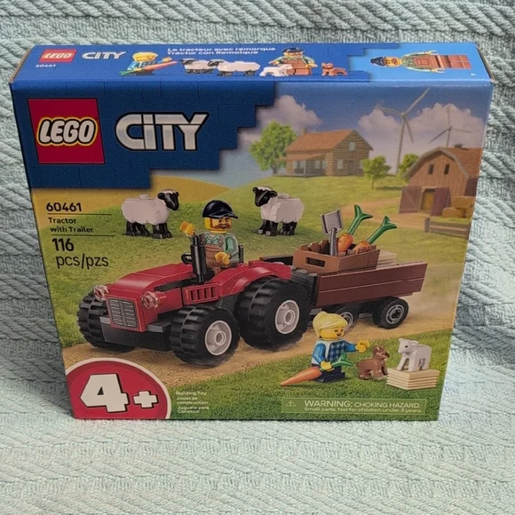 LEGO City Farm Tractor and Trailer Set - Picture 1 of 1